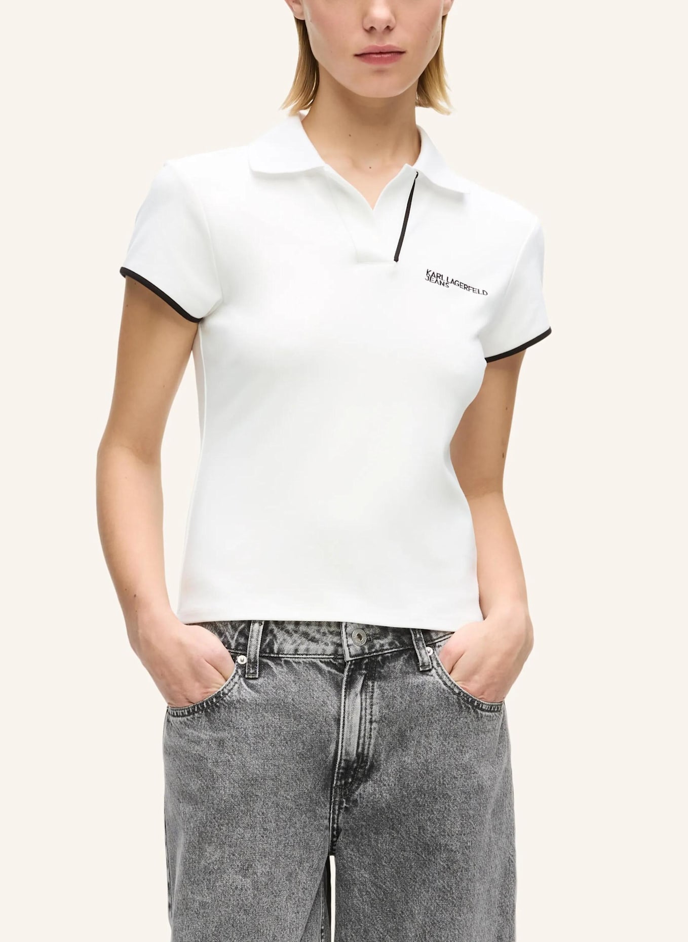 KARL LAGERFELD JEANS T-shirt: WEISS