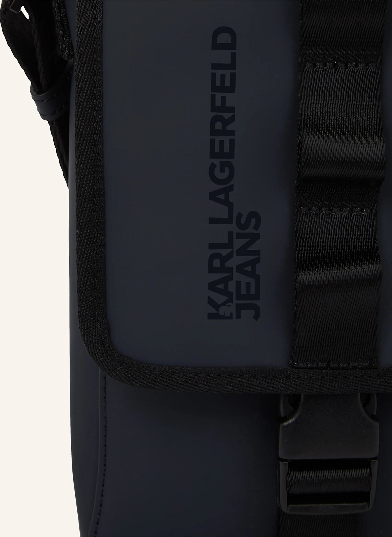 KARL LAGERFELD JEANS Umhängetasche: DUNKELBLAU