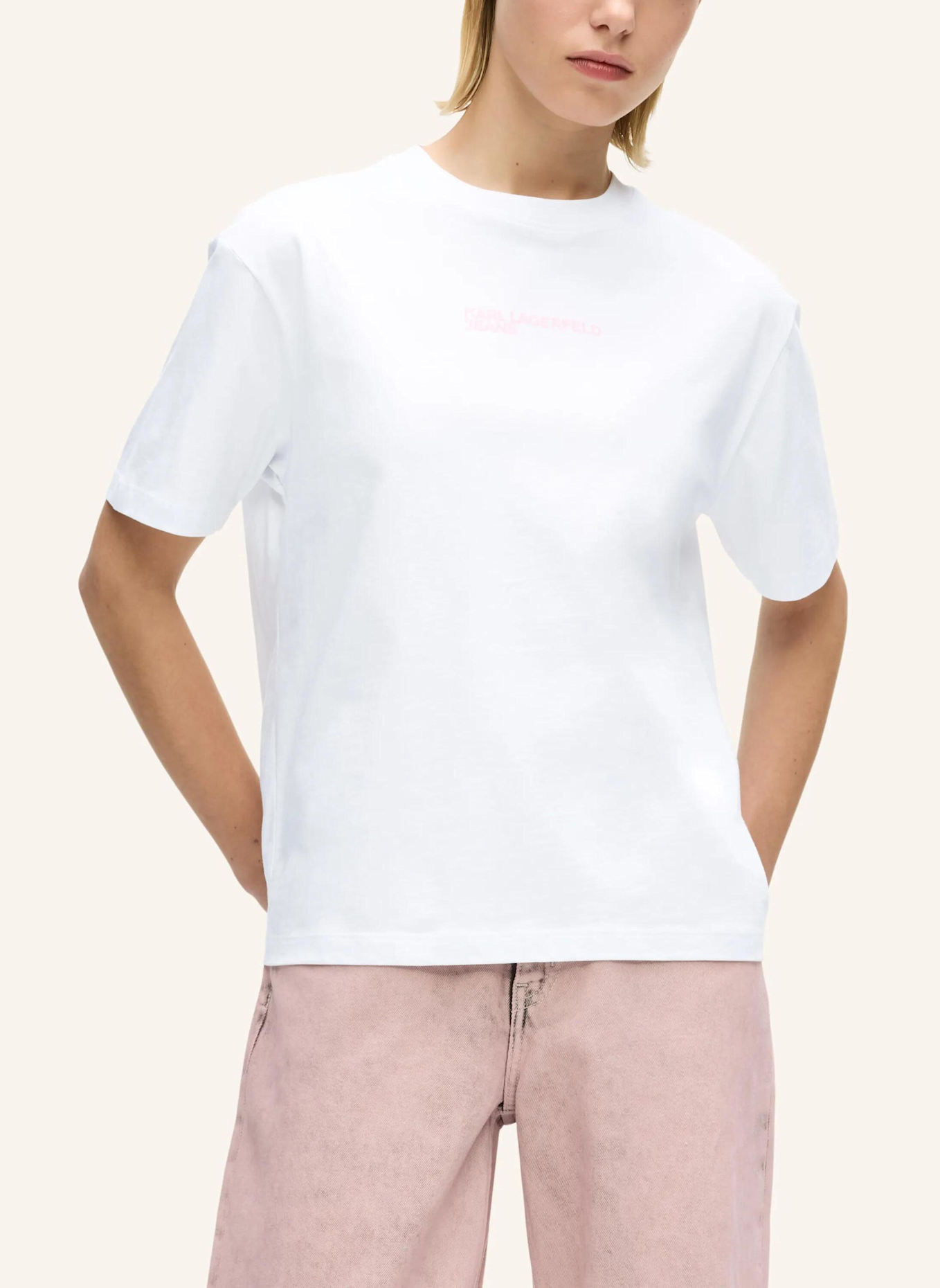 KARL LAGERFELD JEANS T-shirt: WEISS