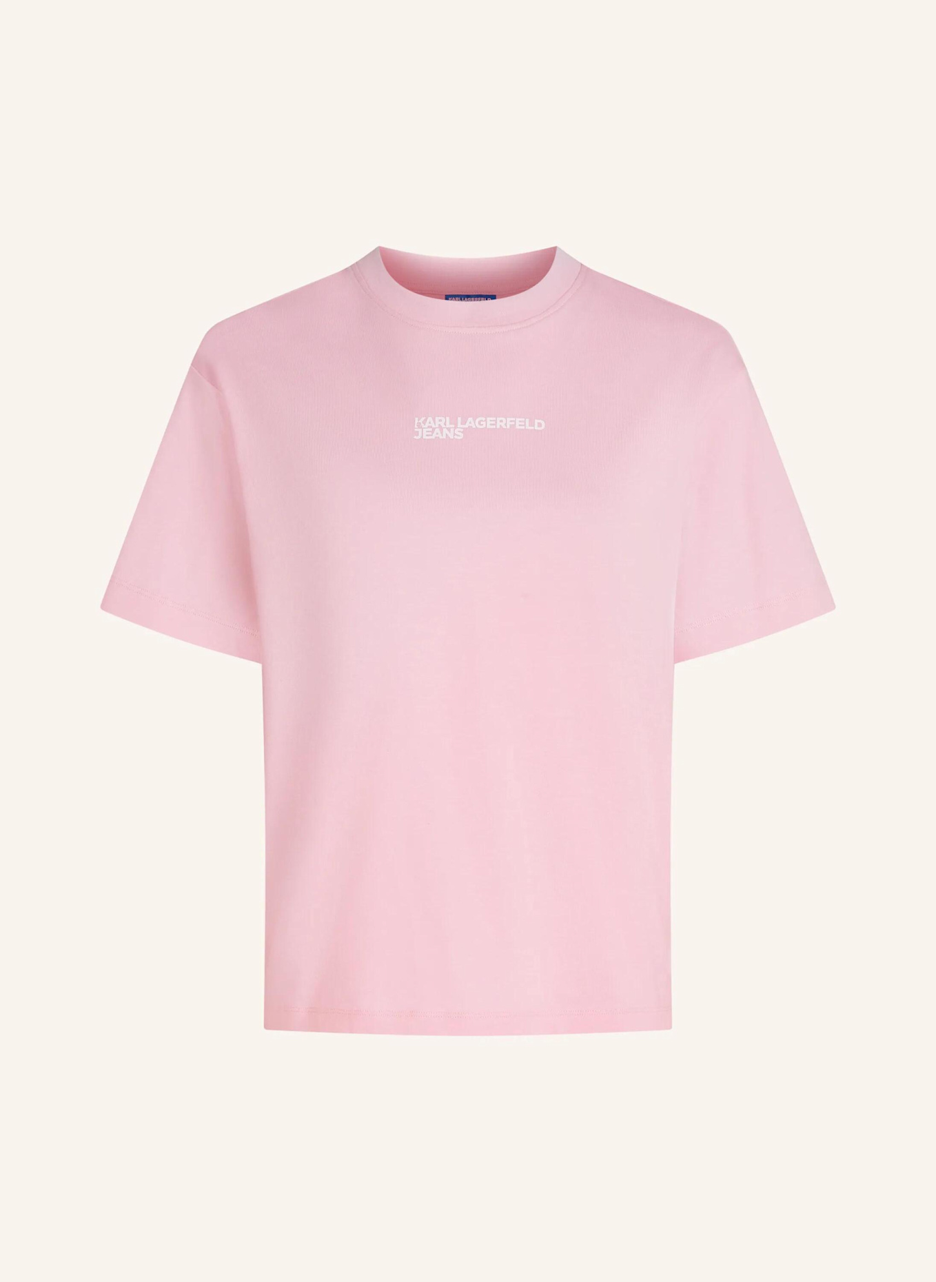KARL LAGERFELD JEANS T-shirt: PINK