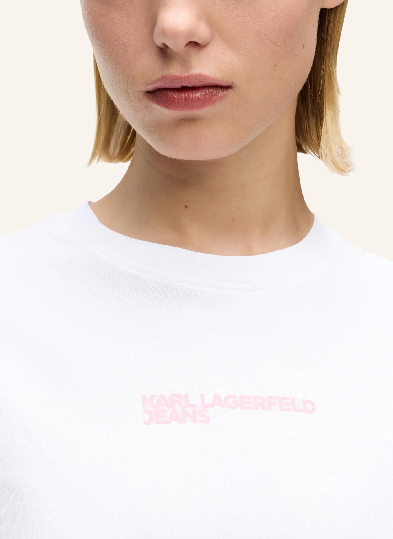 KARL LAGERFELD JEANS T-shirt: WEISS