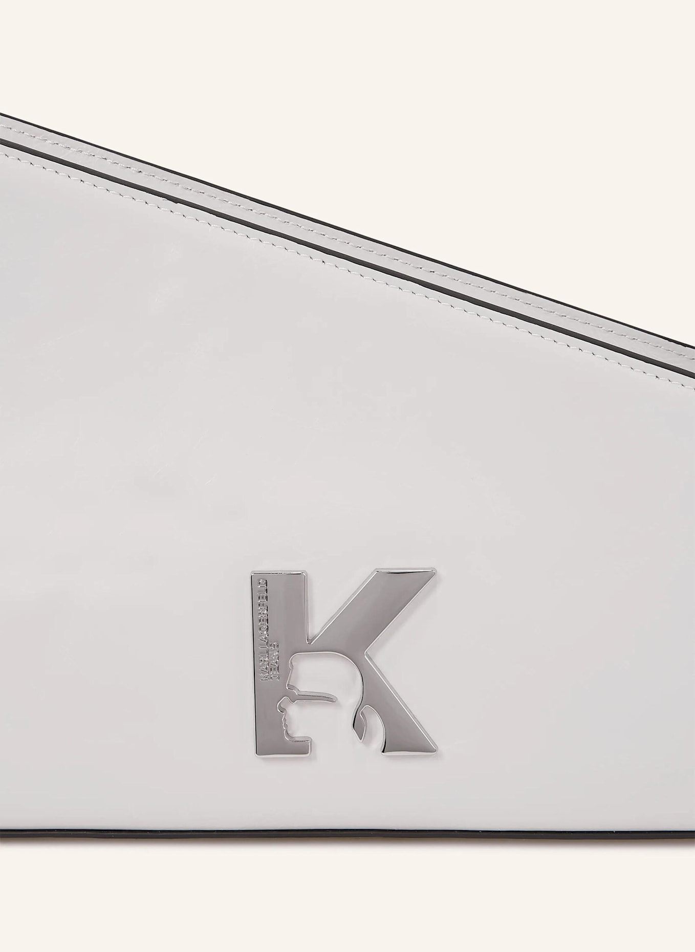 KARL LAGERFELD JEANS Schultertasche: WEISS