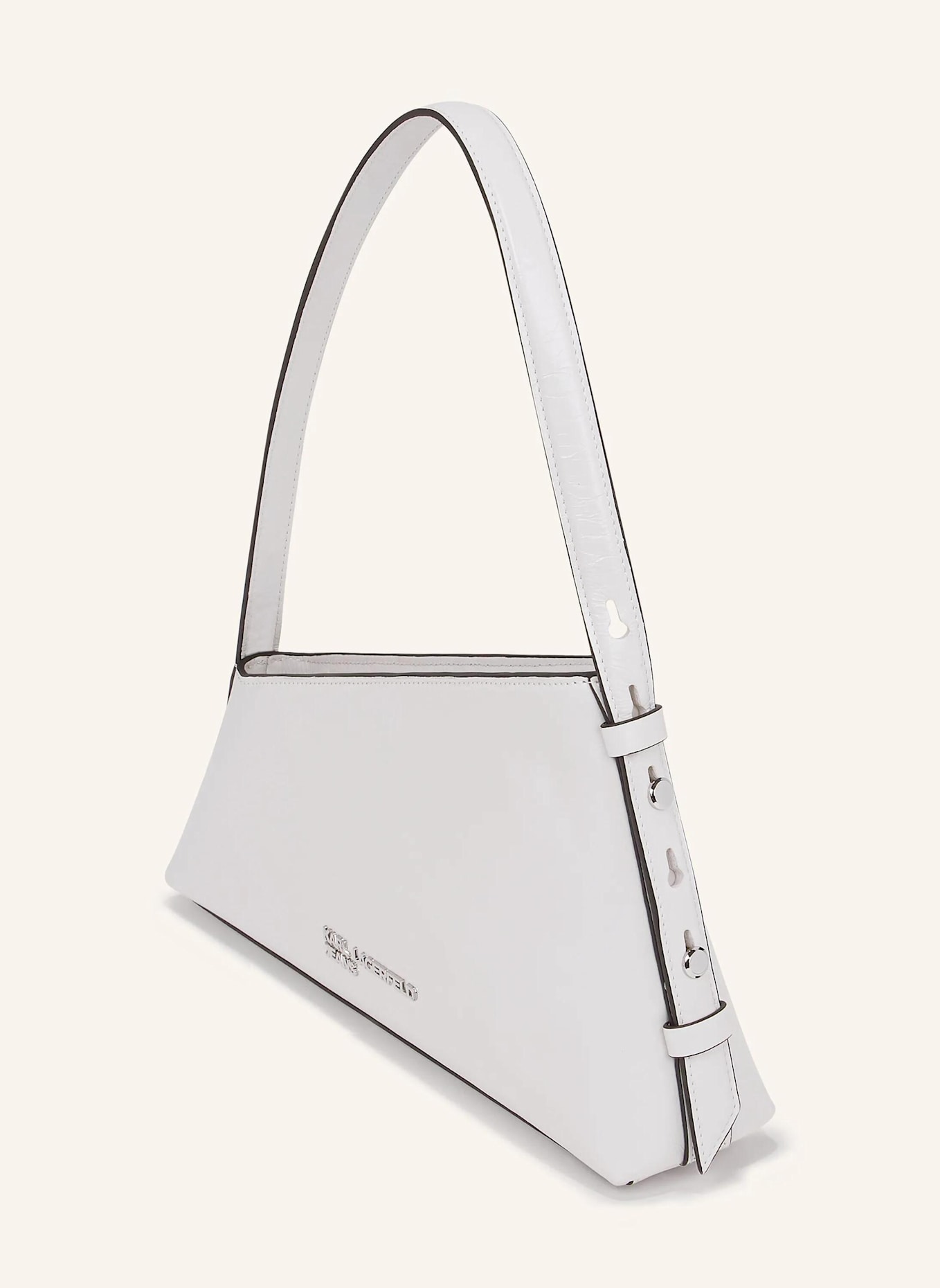 KARL LAGERFELD JEANS Schultertasche: WEISS