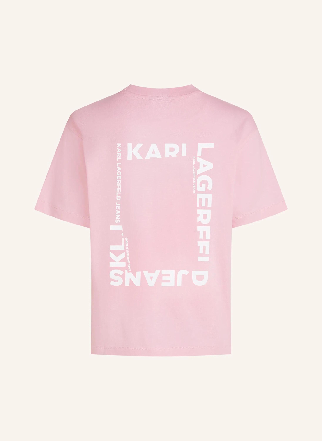 KARL LAGERFELD JEANS T-shirt: PINK