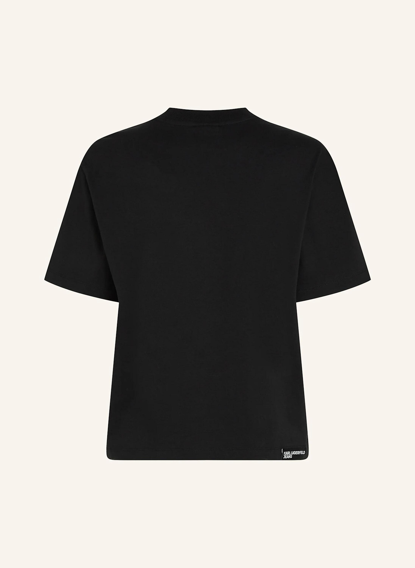 KARL LAGERFELD JEANS T-shirt: SCHWARZ