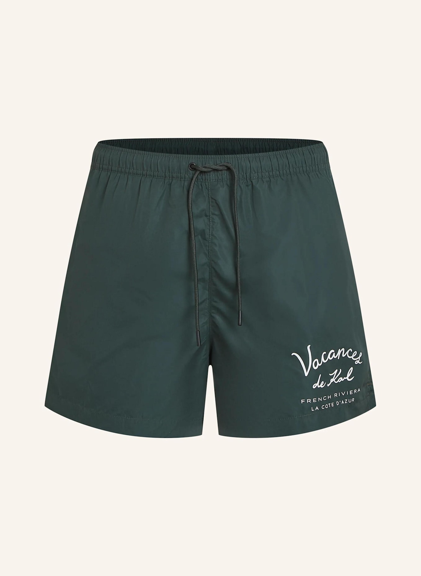 KARL LAGERFELD Bikini-Hose: DUNKELGRÜN