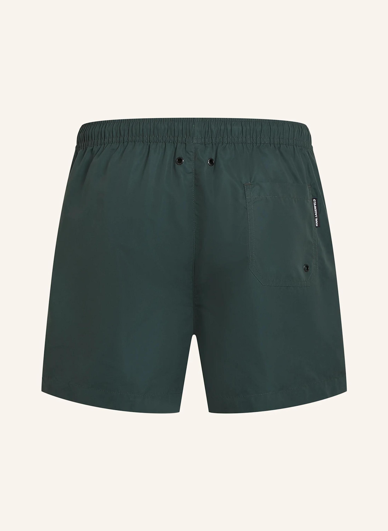 KARL LAGERFELD Bikini-Hose: DUNKELGRÜN