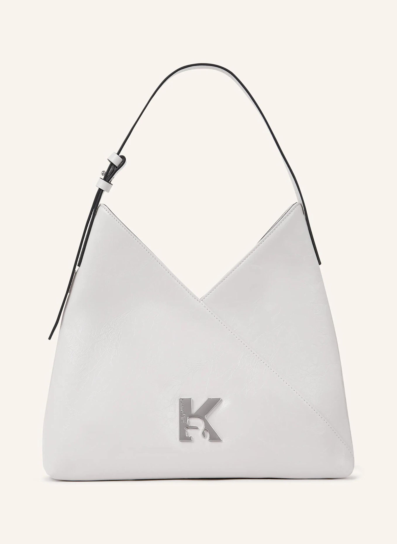 KARL LAGERFELD JEANS Handtasche: WEISS