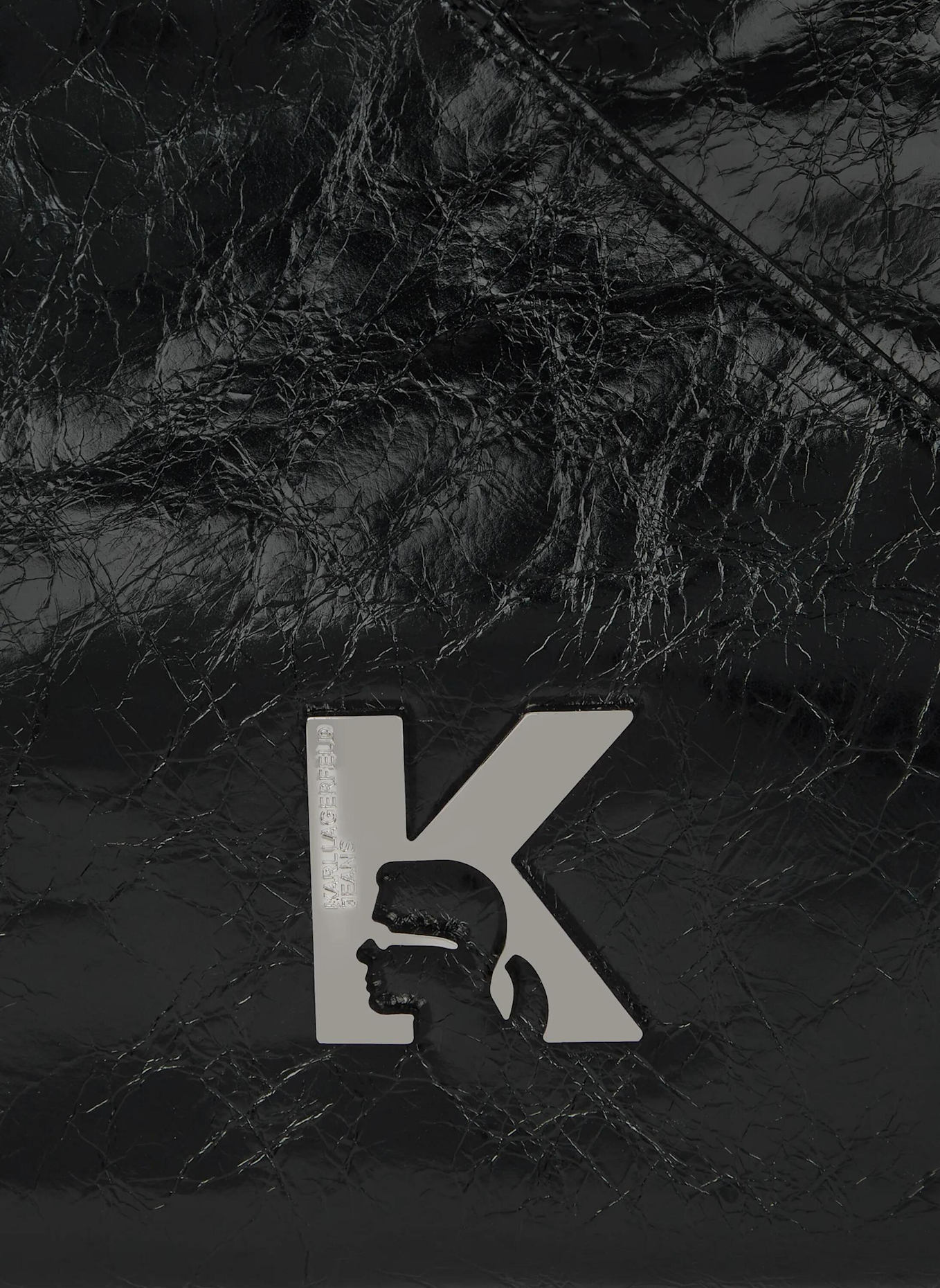 KARL LAGERFELD JEANS Handtasche: SCHWARZ