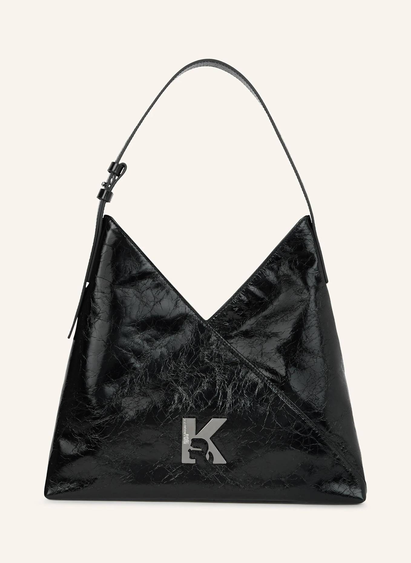 KARL LAGERFELD JEANS Handtasche: SCHWARZ