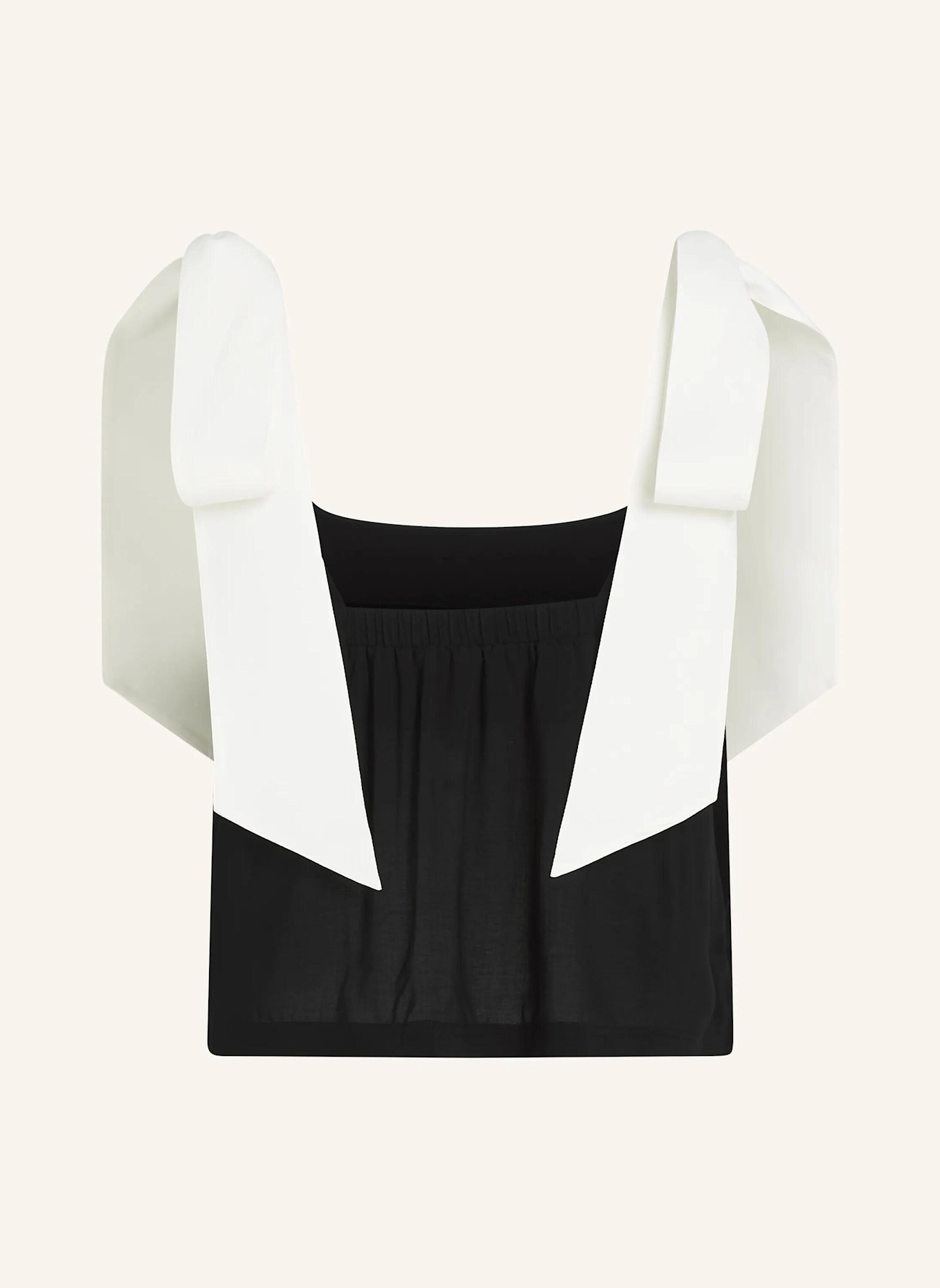 KARL LAGERFELD Top: SCHWARZ