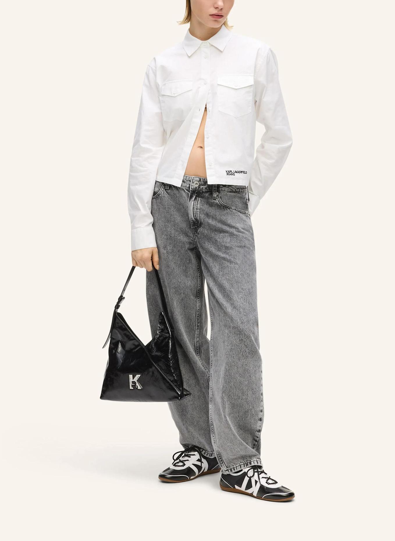 KARL LAGERFELD JEANS Handtasche: SCHWARZ