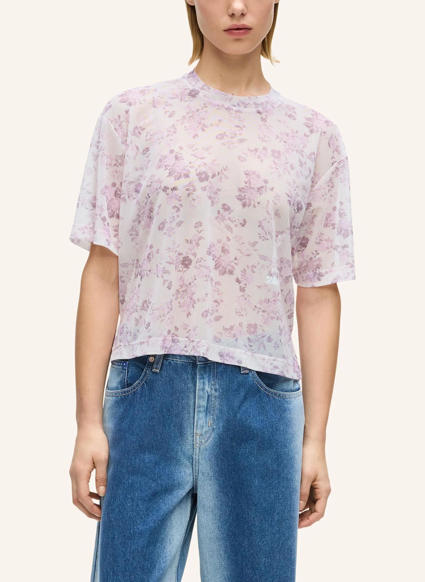 KARL LAGERFELD JEANS Top: PINK
