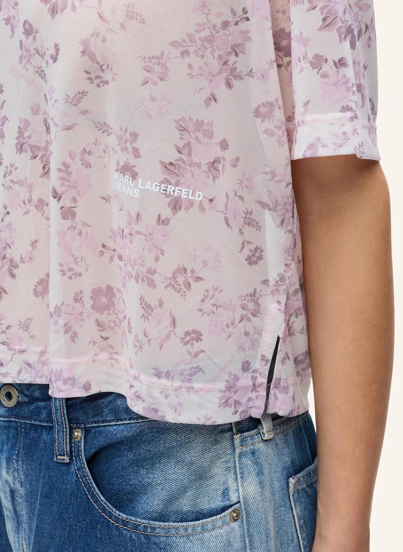 KARL LAGERFELD JEANS Top: PINK