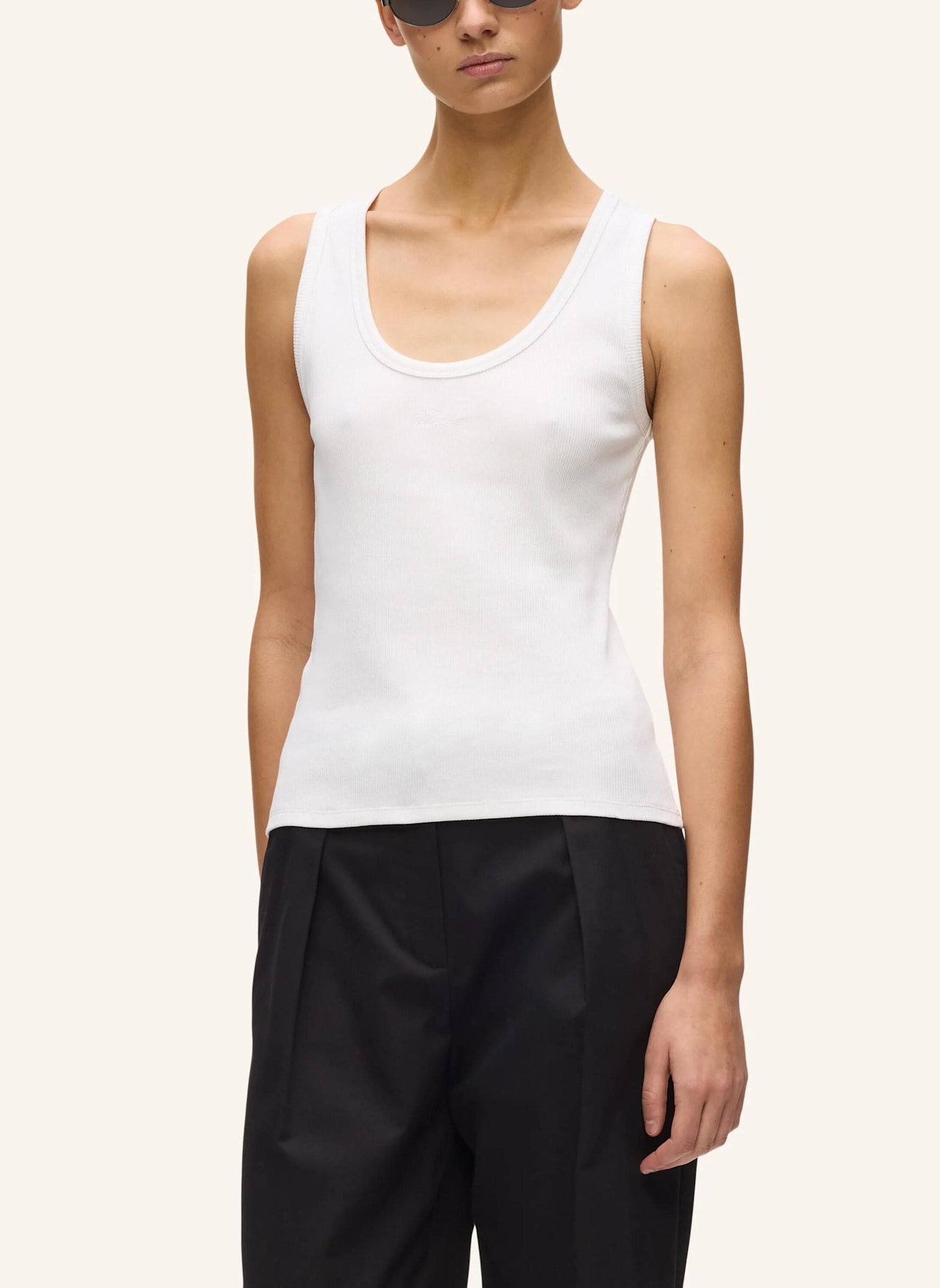 KARL LAGERFELD Unterhemd: WEISS