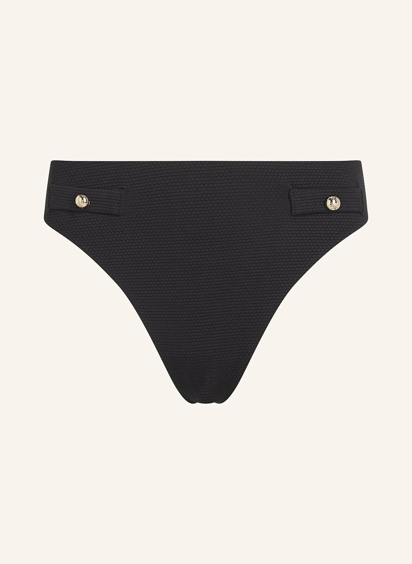 KARL LAGERFELD Bikini-Hose: SCHWARZ