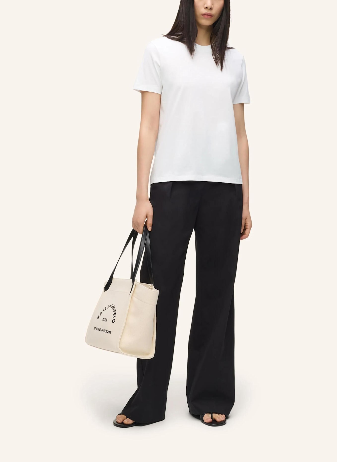 KARL LAGERFELD T-shirt: WEISS