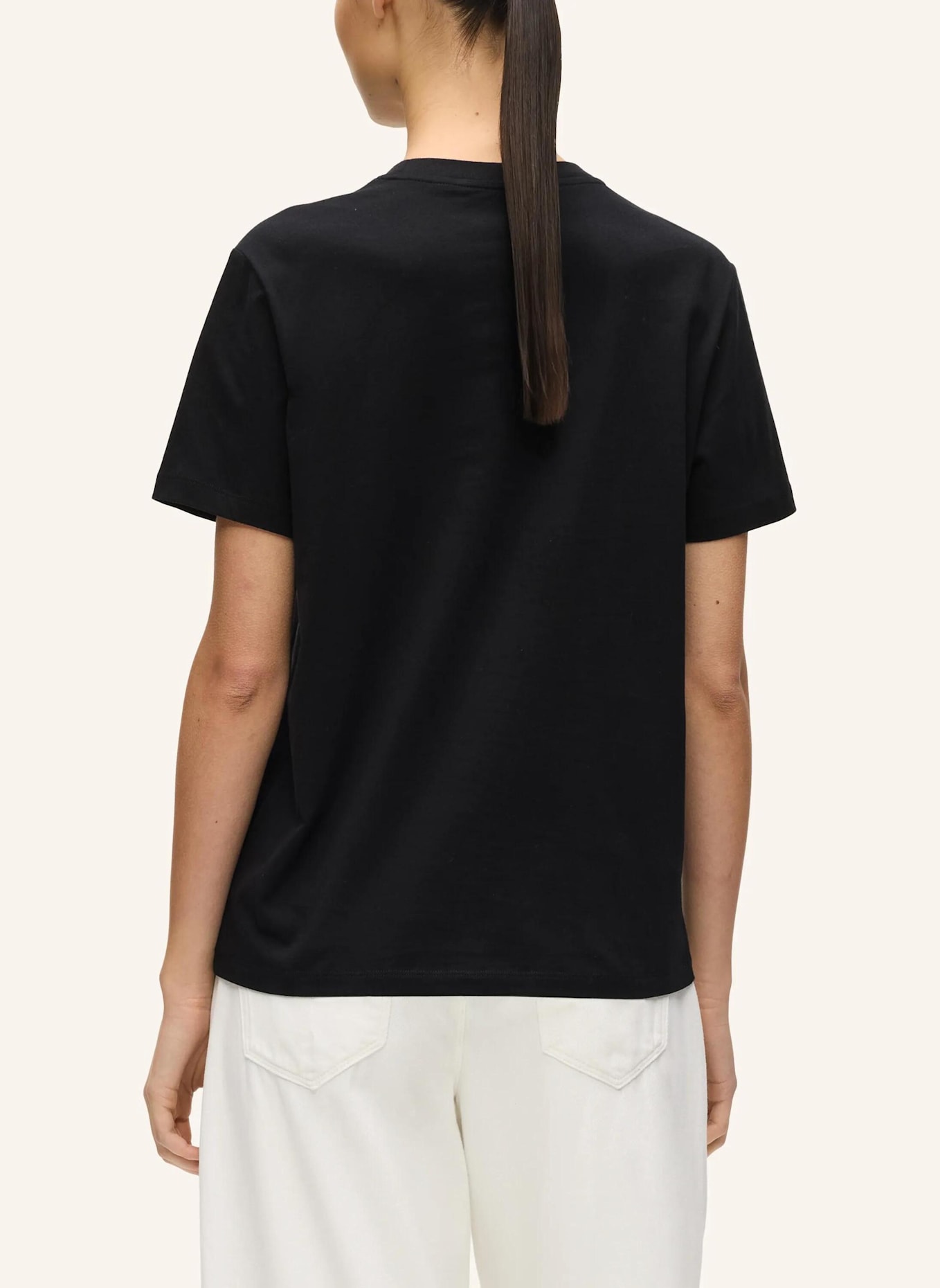 KARL LAGERFELD T-shirt: SCHWARZ