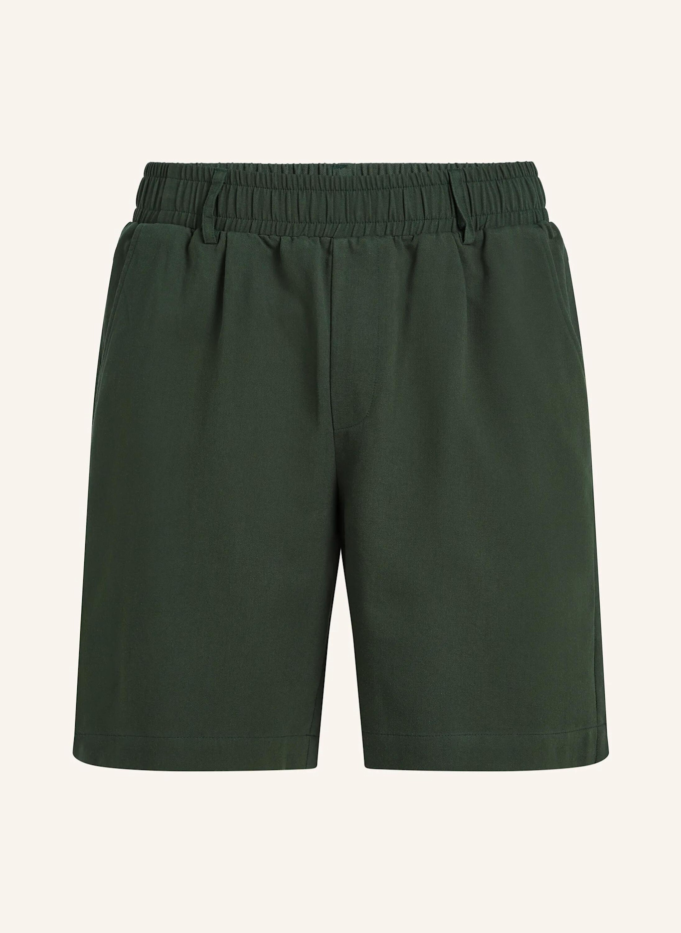 KARL LAGERFELD Shorts: DUNKELGRÜN