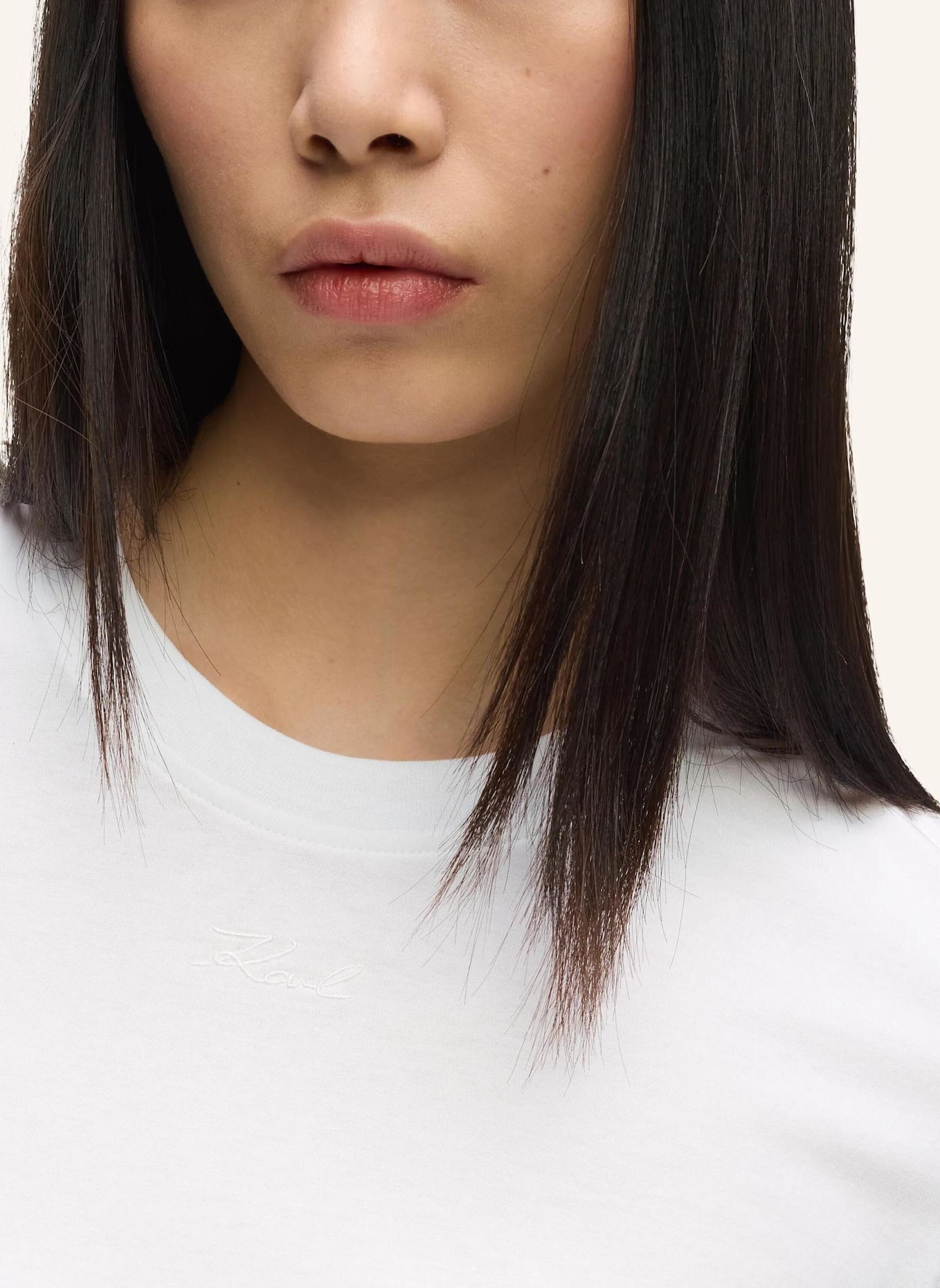 KARL LAGERFELD T-shirt: WEISS