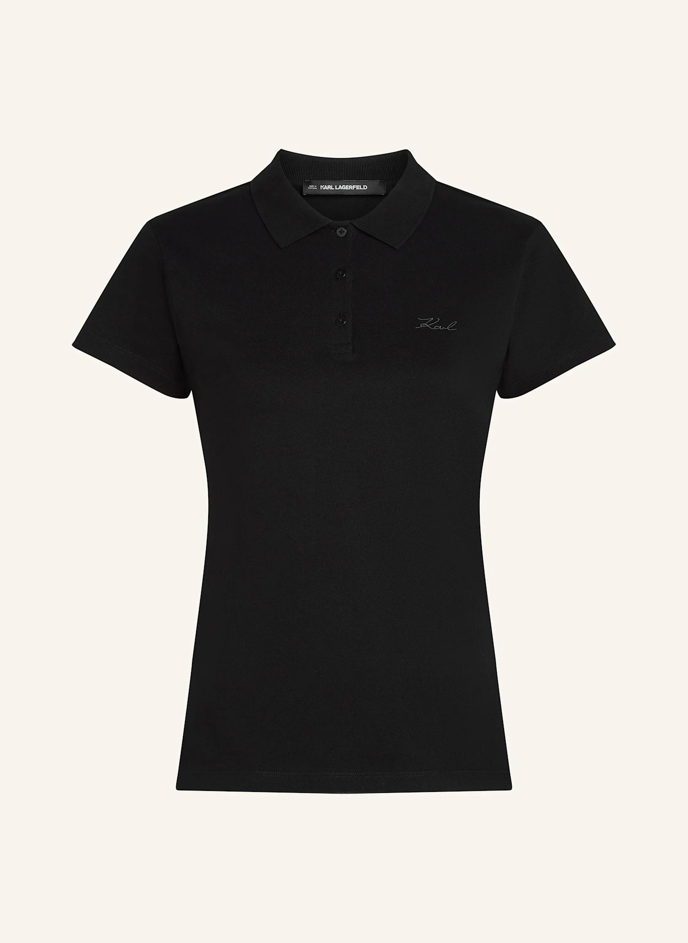 KARL LAGERFELD T-shirt: SCHWARZ