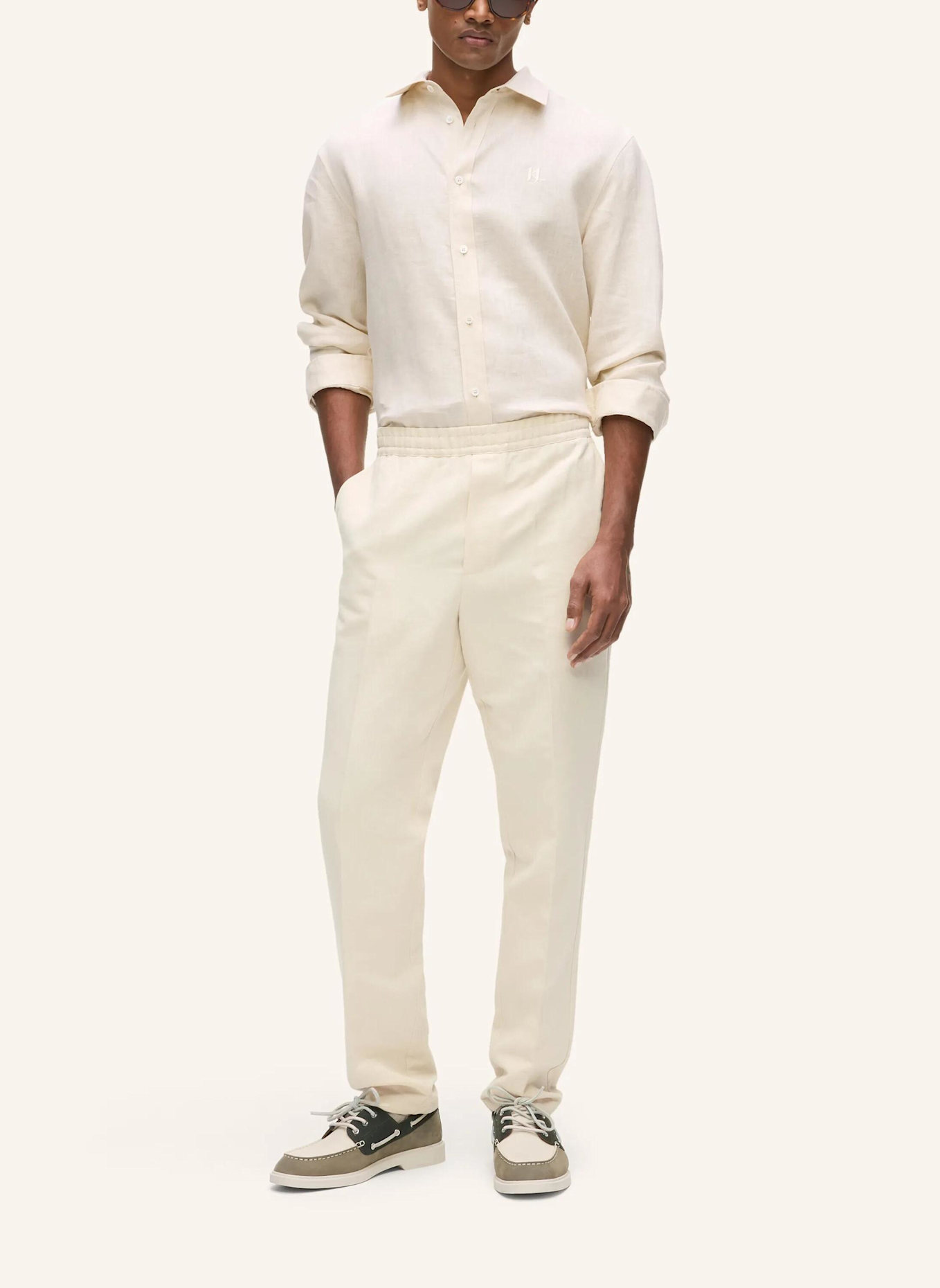 KARL LAGERFELD Hose: BEIGE