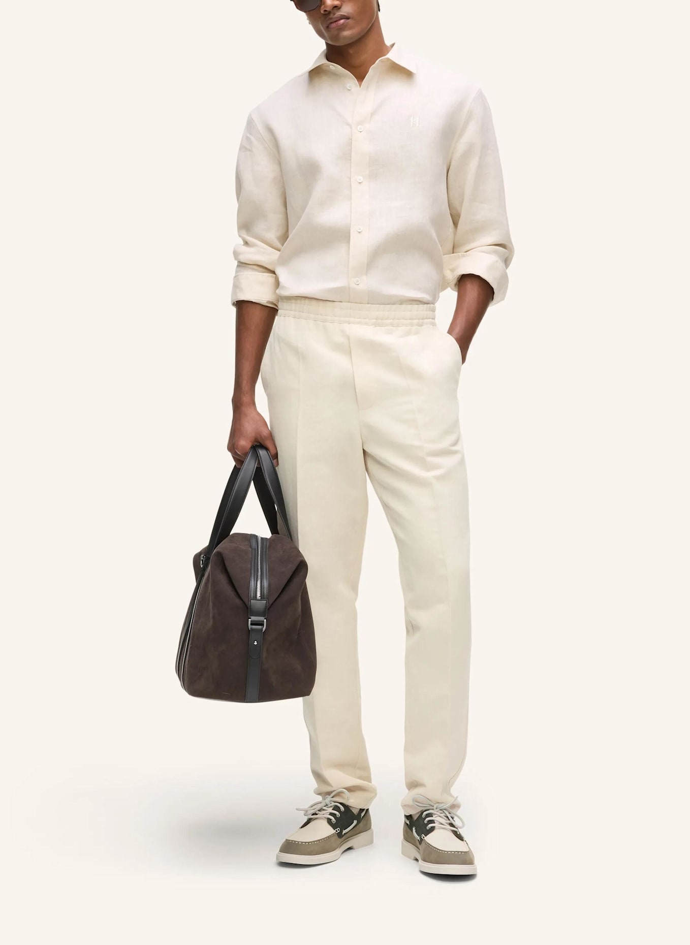 KARL LAGERFELD Hose: BEIGE