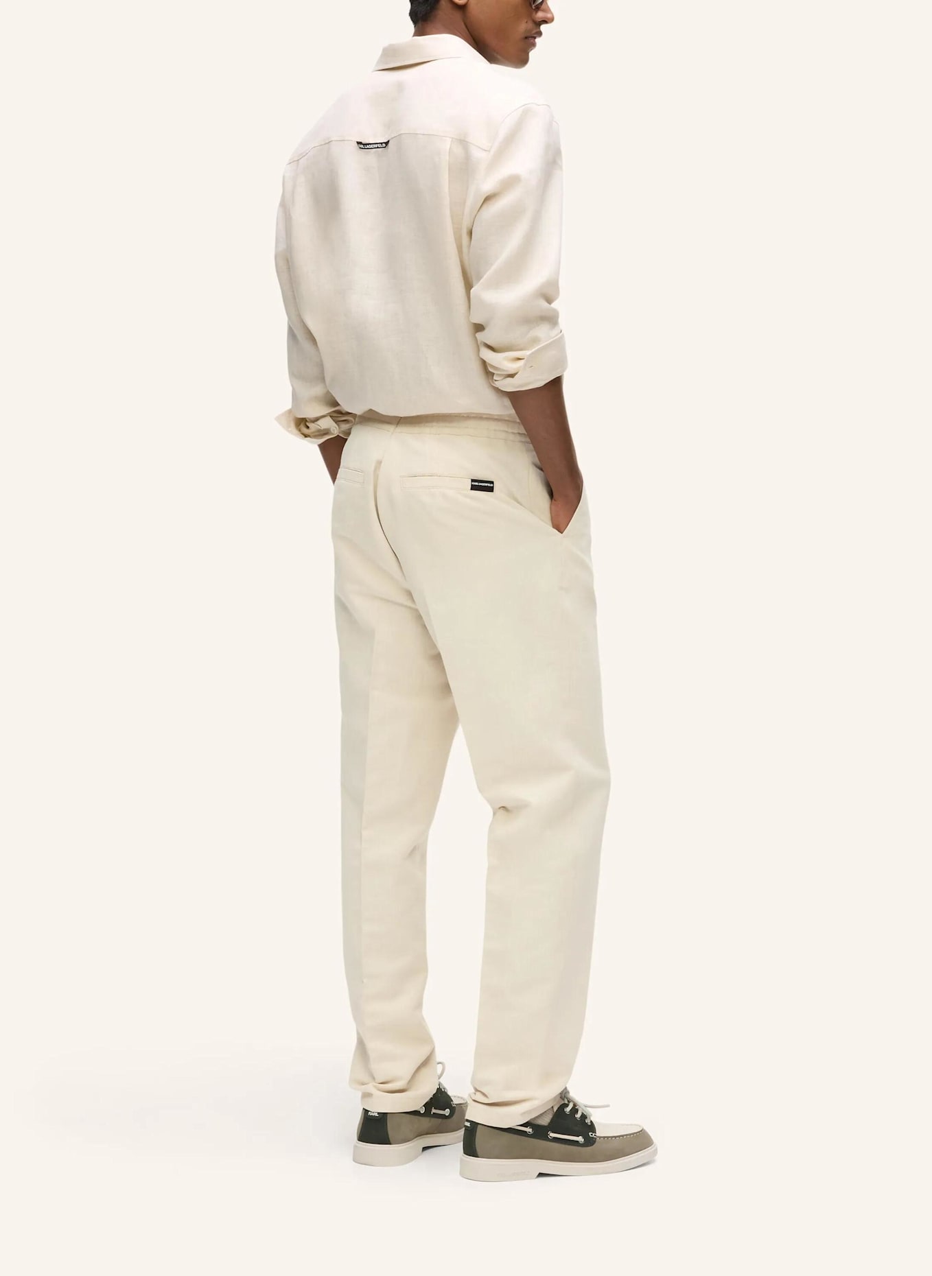 KARL LAGERFELD Hose: BEIGE