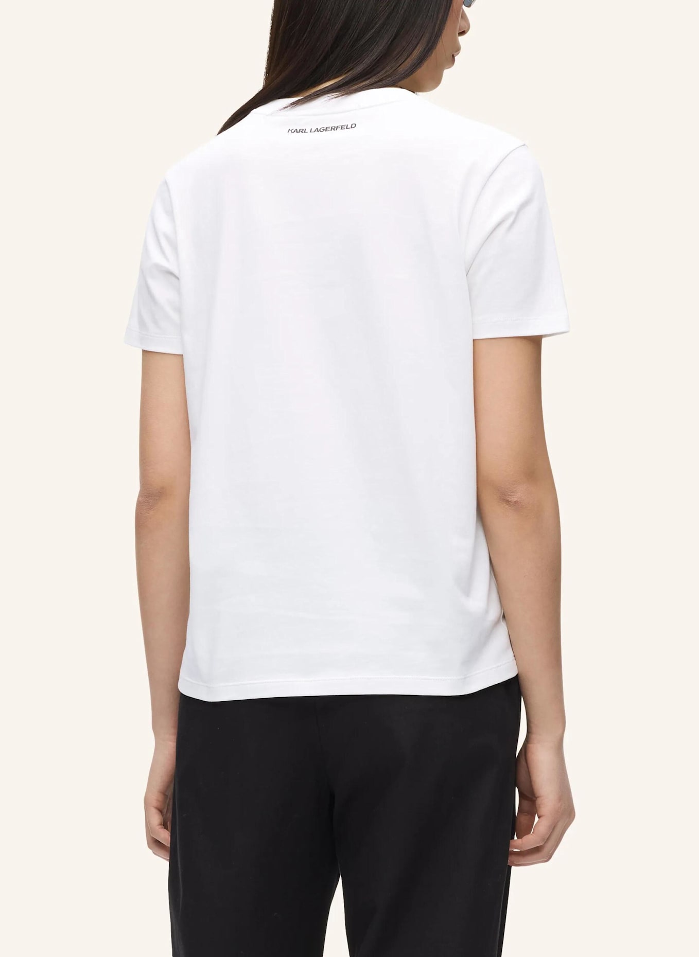 KARL LAGERFELD T-shirt: WEISS