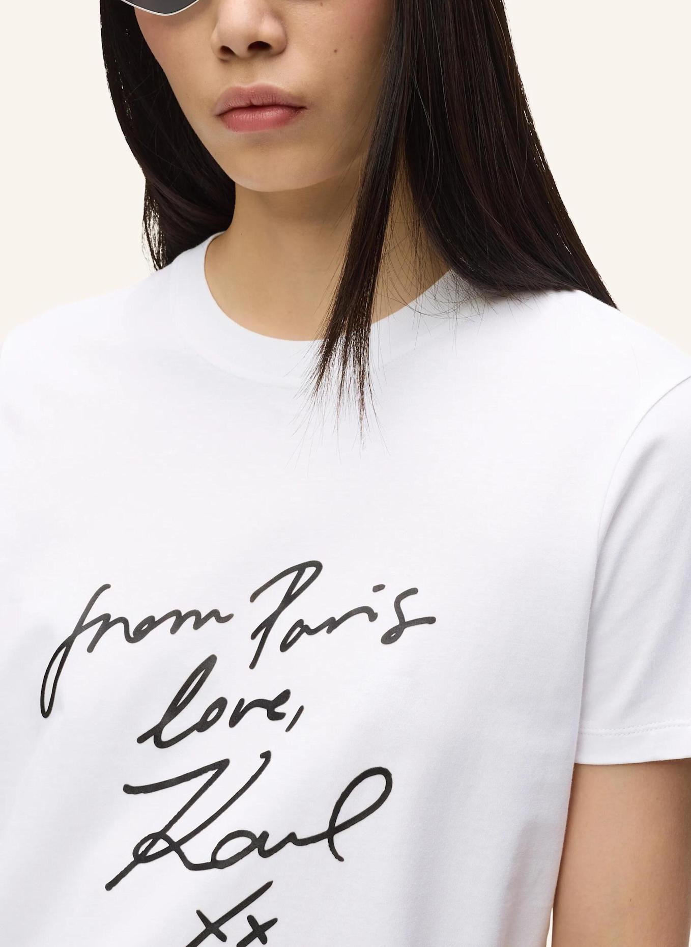 KARL LAGERFELD T-shirt: WEISS
