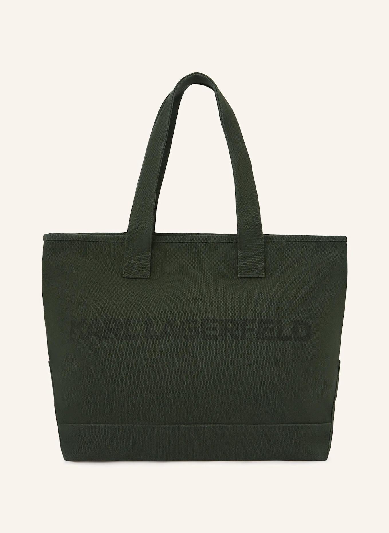 KARL LAGERFELD Shopper: DUNKELGRÜN