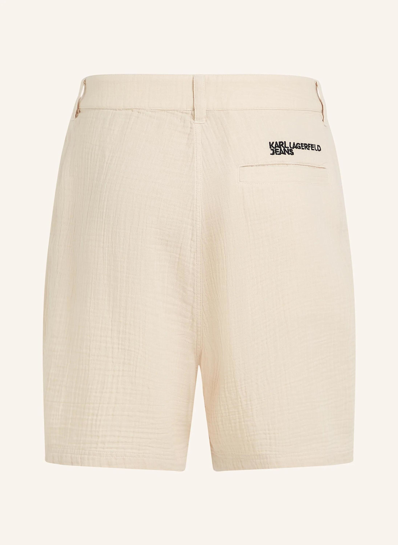 KARL LAGERFELD JEANS Shorts: BEIGE