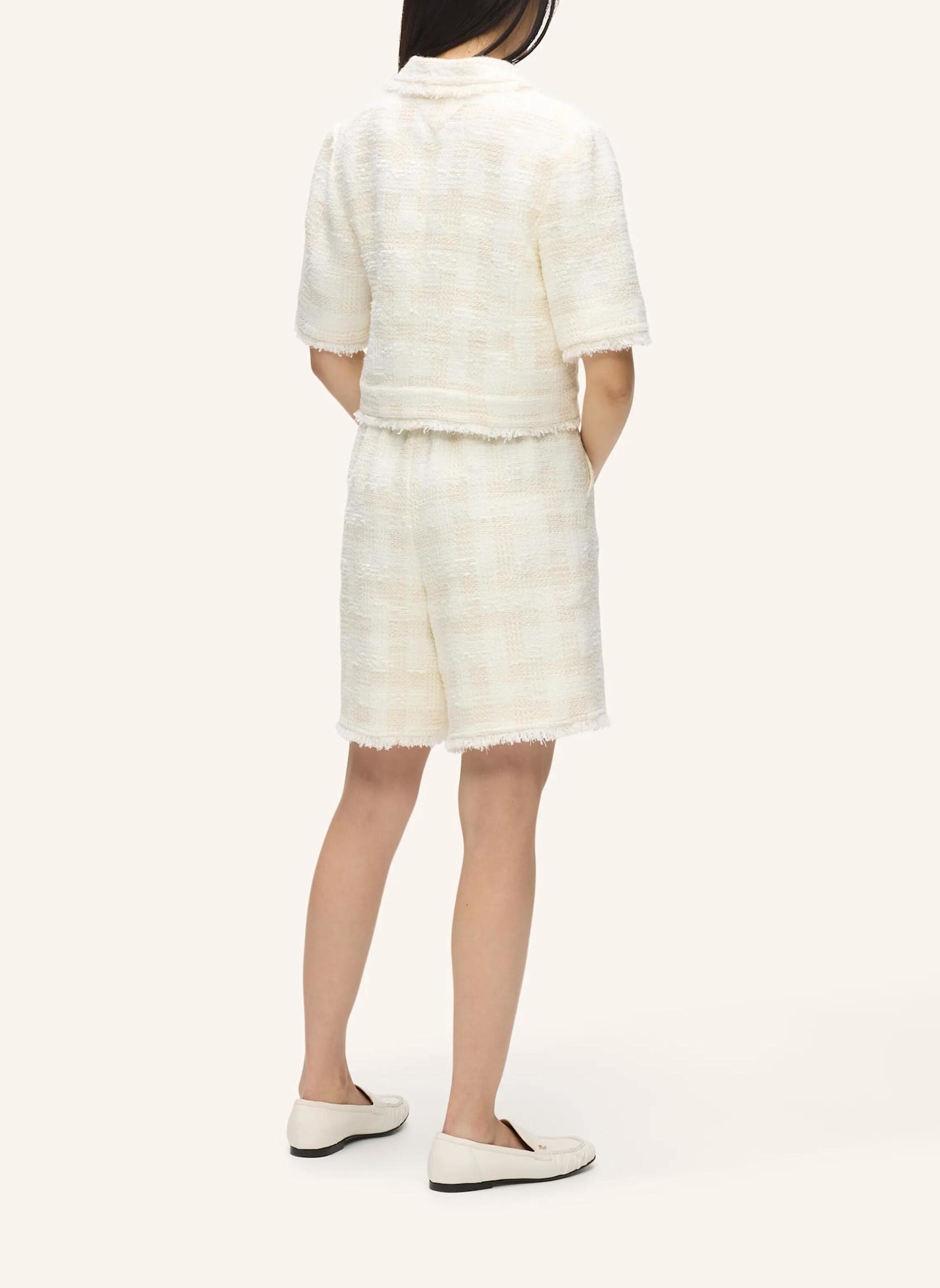 KARL LAGERFELD Shorts: BEIGE