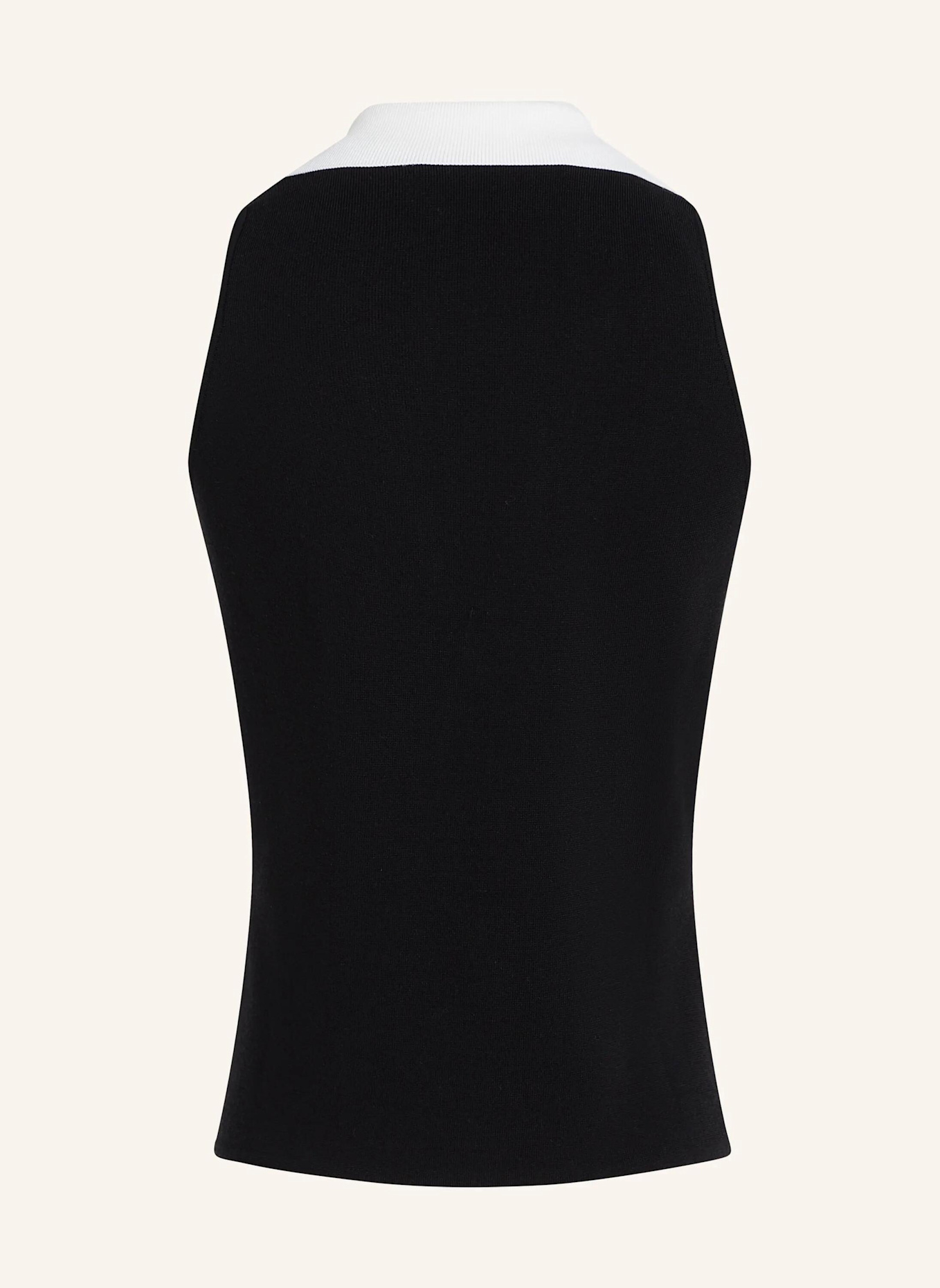 KARL LAGERFELD Top: SCHWARZ