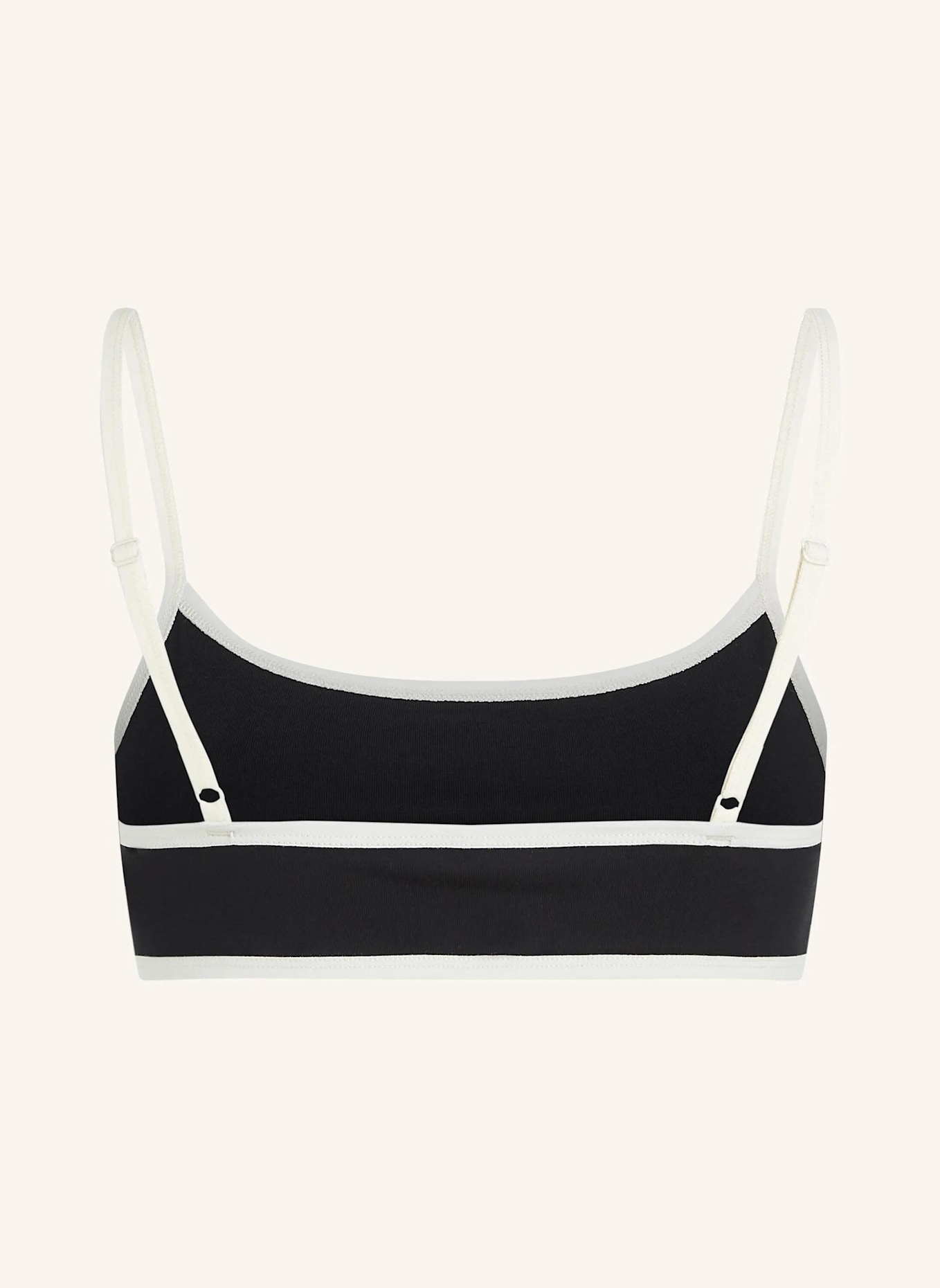 KARL LAGERFELD Top: SCHWARZ