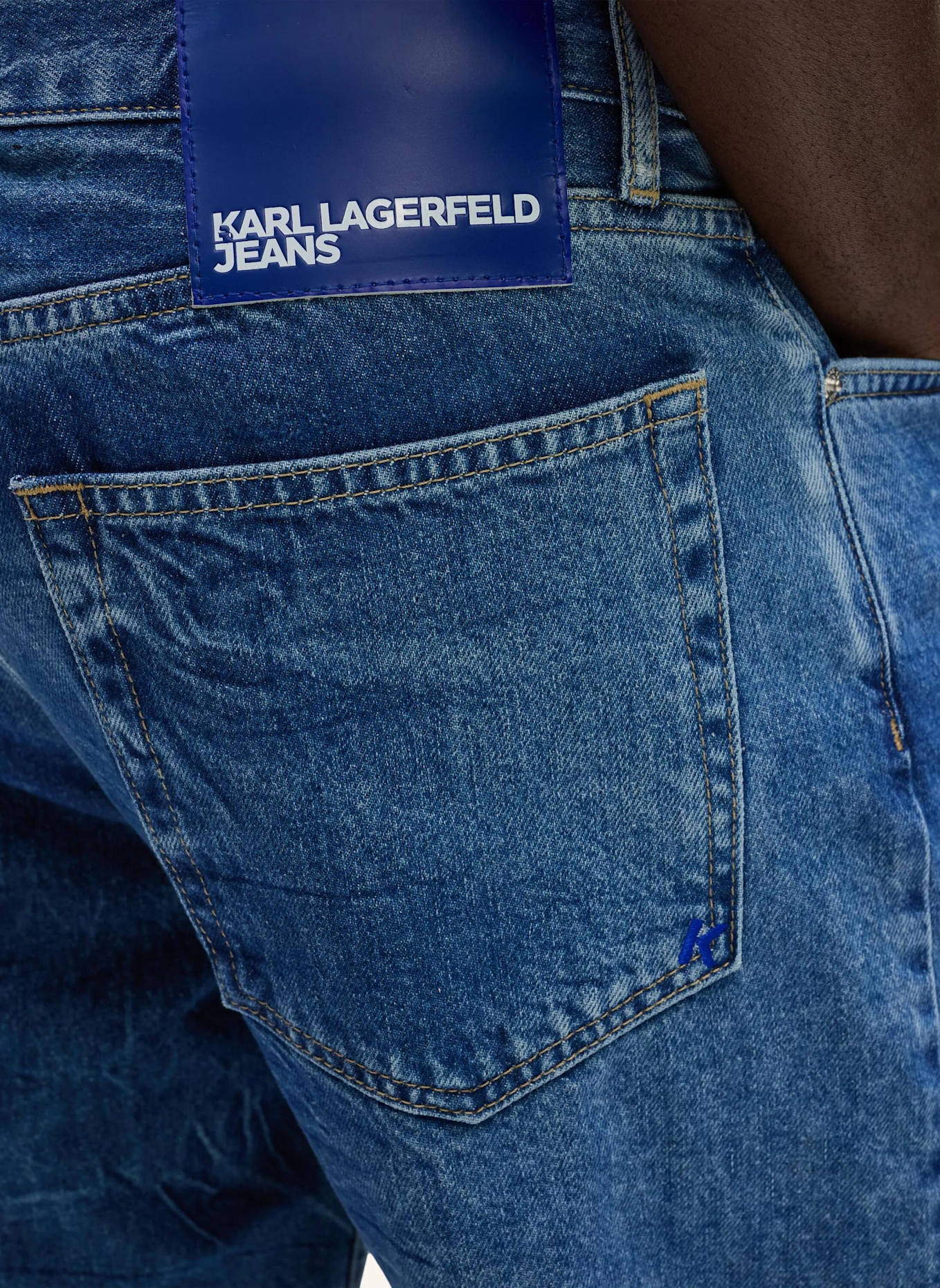 KARL LAGERFELD JEANS Jeans: BLAU