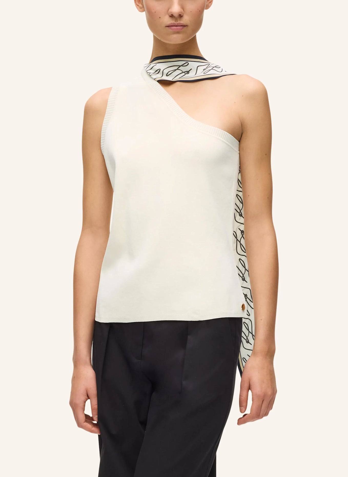 KARL LAGERFELD Top: BEIGE