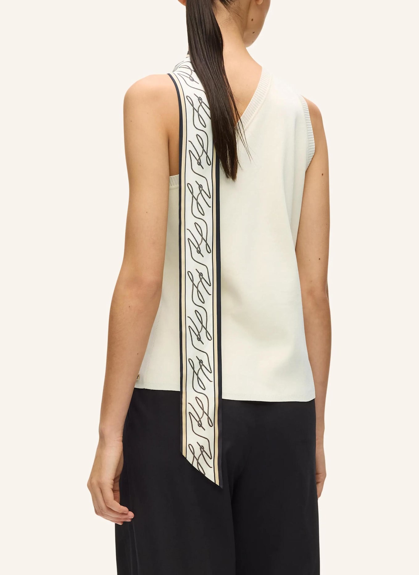 KARL LAGERFELD Top: BEIGE