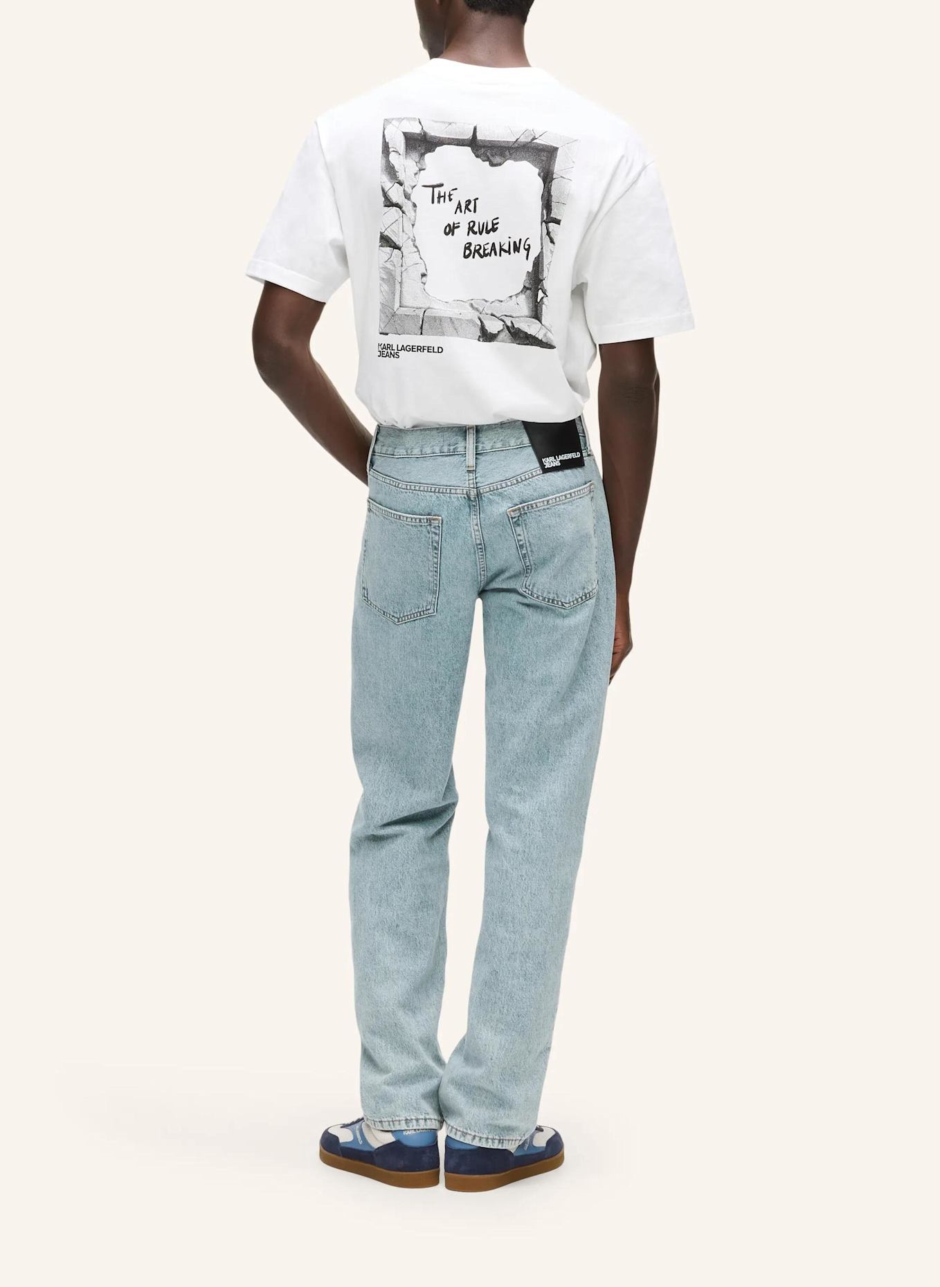 KARL LAGERFELD JEANS Jeans: BLAU