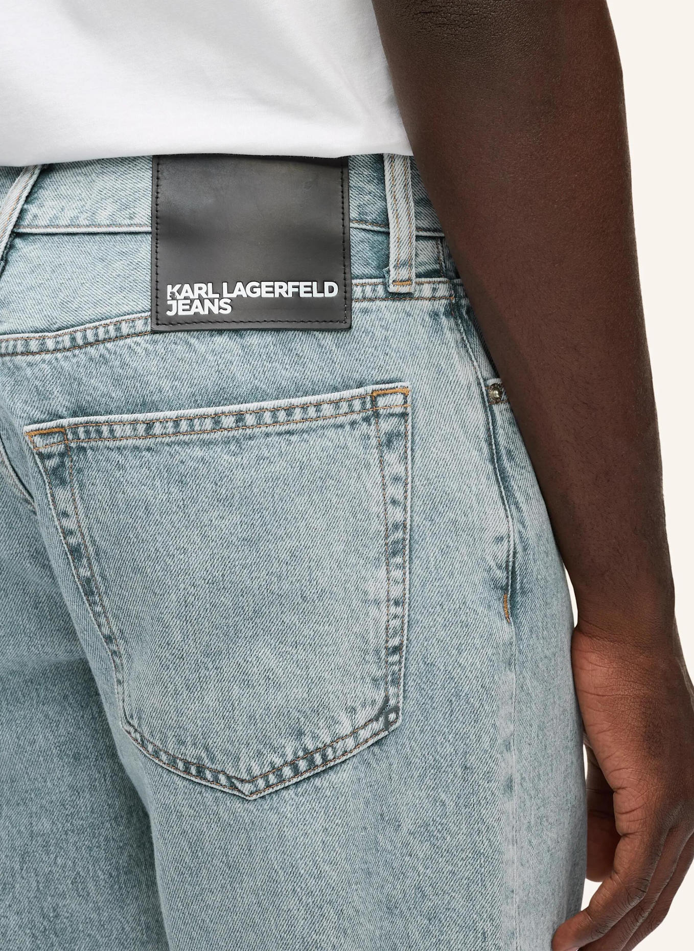 KARL LAGERFELD JEANS Jeans: BLAU