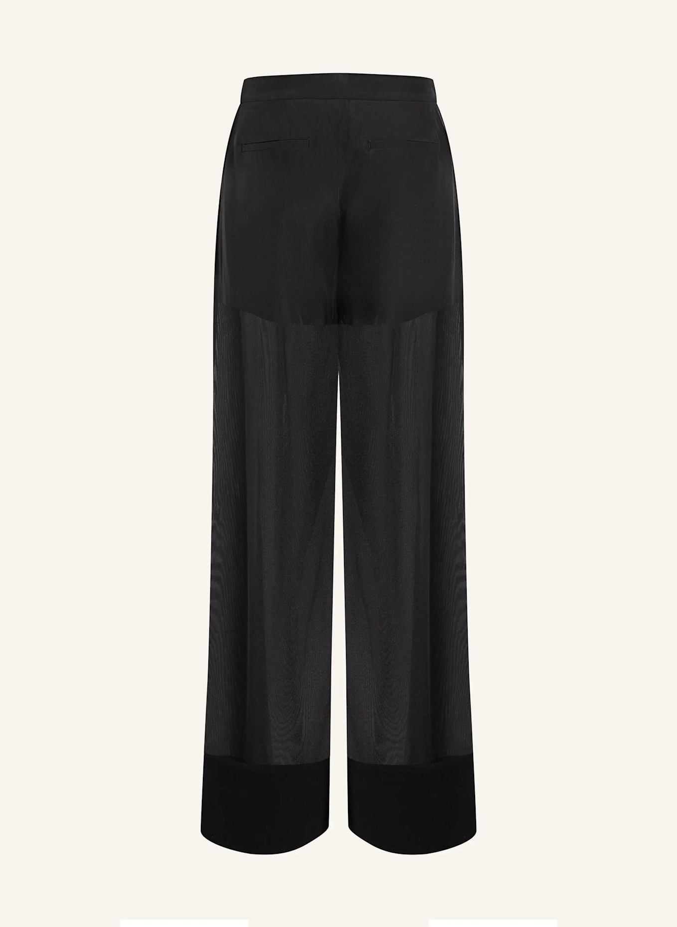 KARL LAGERFELD Hose: SCHWARZ