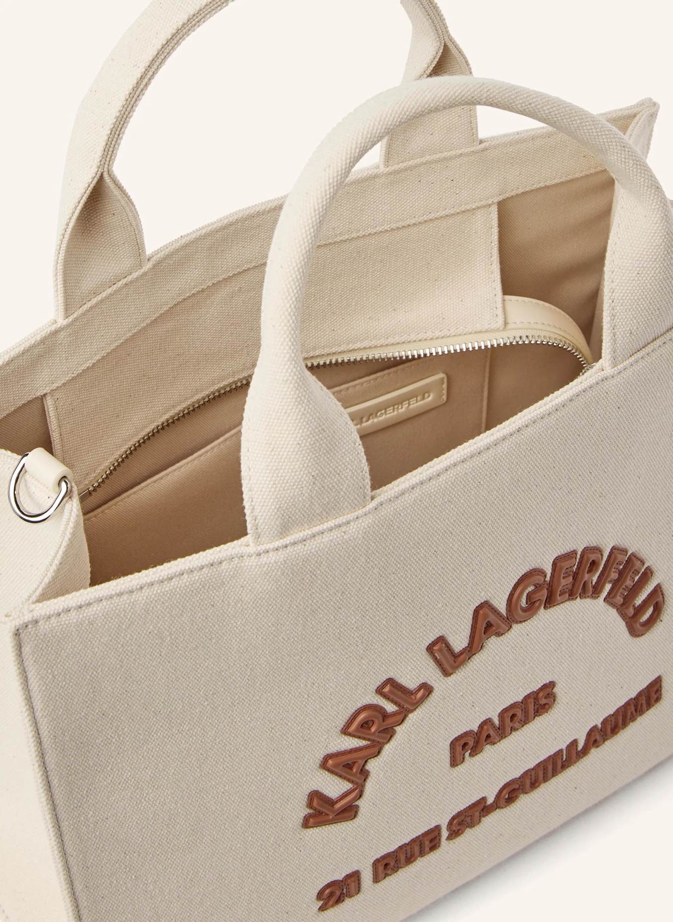 KARL LAGERFELD Shopper: BEIGE