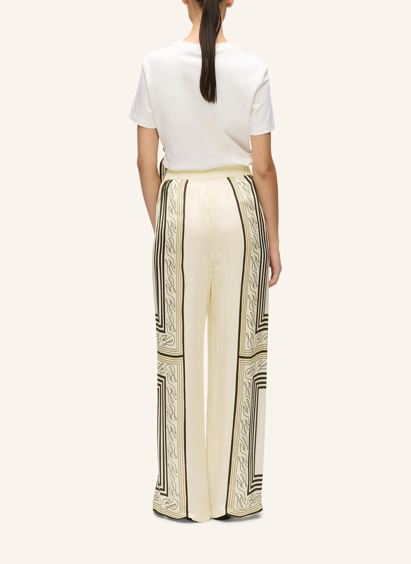 KARL LAGERFELD Hose: BEIGE