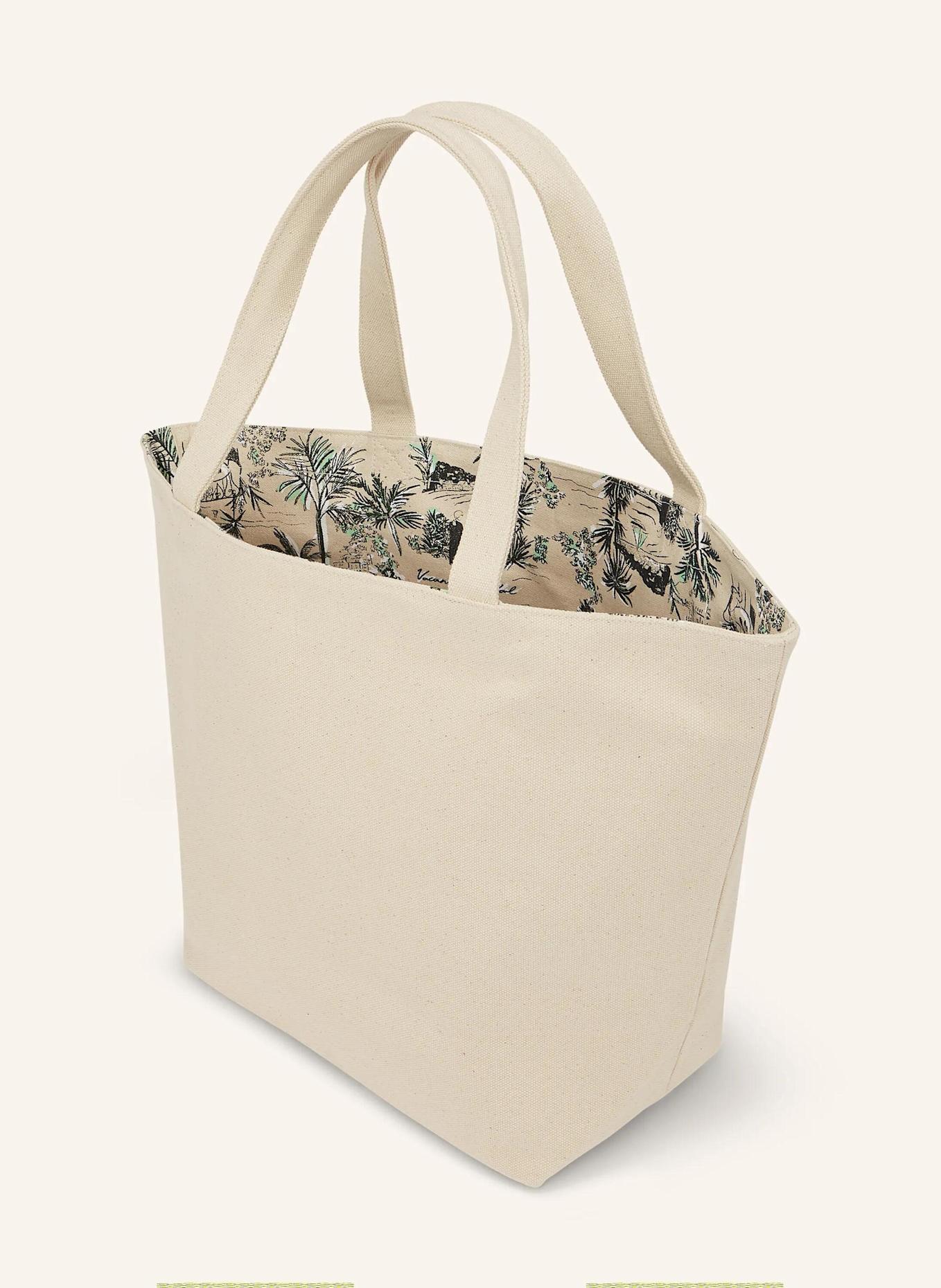 KARL LAGERFELD Shopper: BEIGE/ SCHWARZ