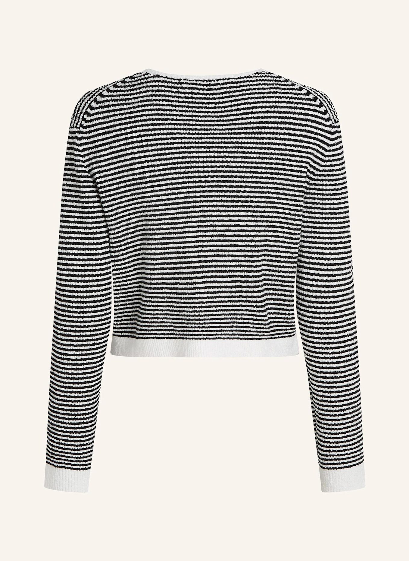 KARL LAGERFELD Top: WEISS/ SCHWARZ