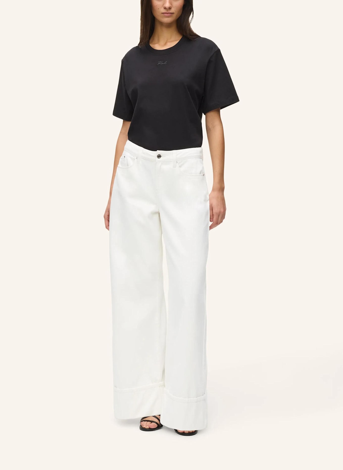 KARL LAGERFELD Jeans: WEISS