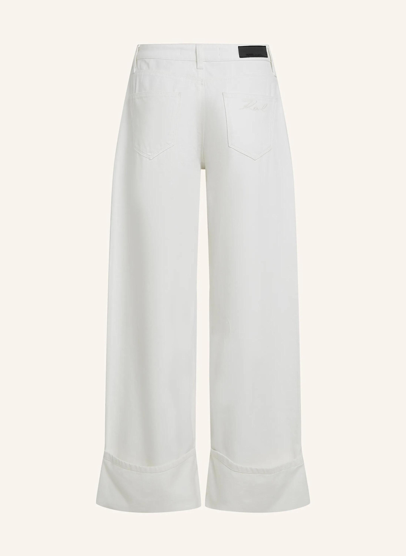 KARL LAGERFELD Jeans: WEISS