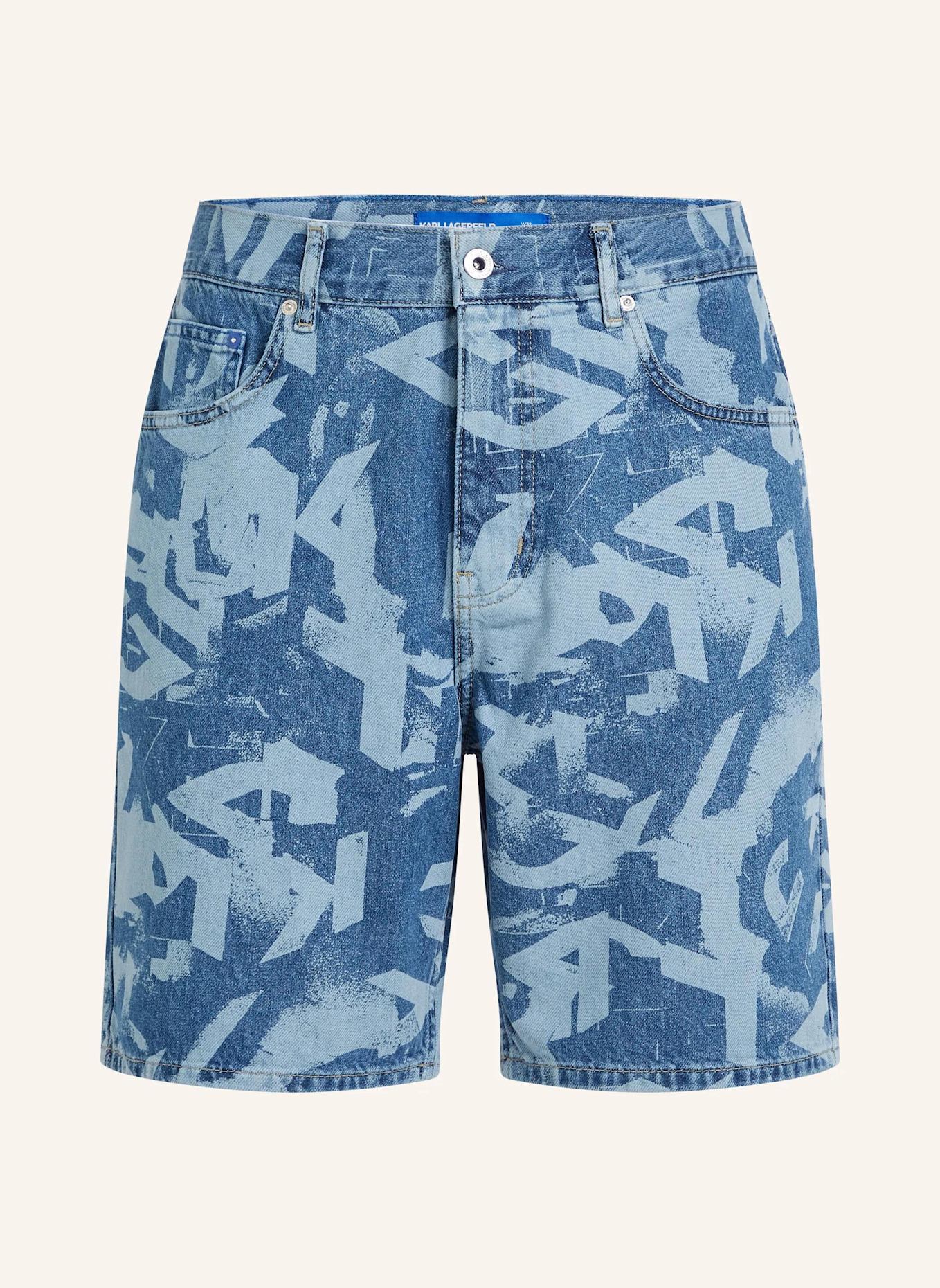 KARL LAGERFELD JEANS Shorts: BLAU