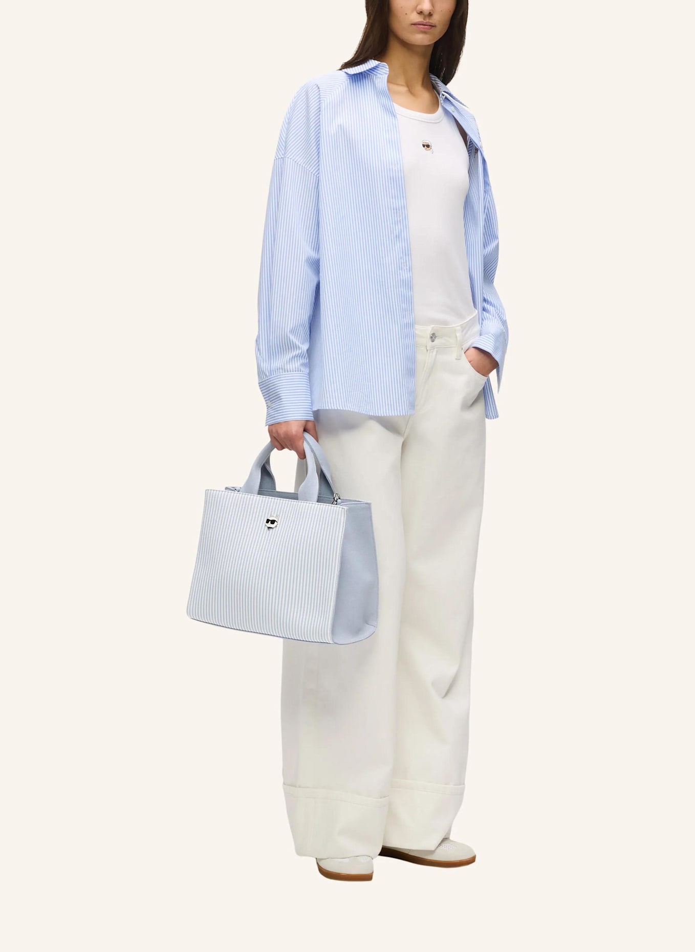 KARL LAGERFELD Shopper: BLAU