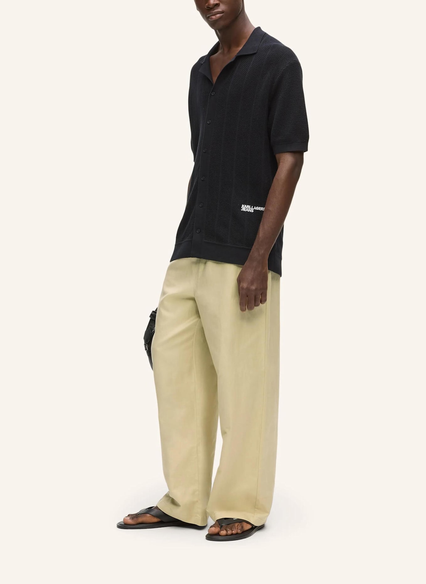 KARL LAGERFELD JEANS Hose: BEIGE